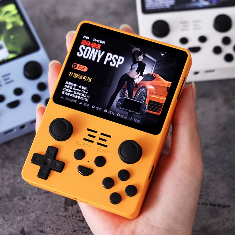 POWKIDDY RGB20S Handheld Game Console Retro Open Source System Children'S Gifts RK3326 Double Joystick Handheld Game Console