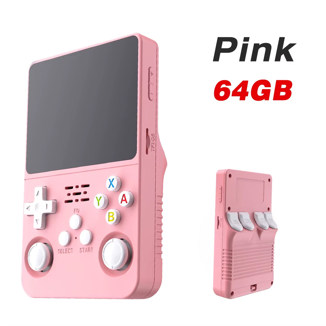 Retro R36S Handheld Video Game Console 3.5 Inch IPS Screen Portable Pocket Player with 128GB Preloaded Games Linux System